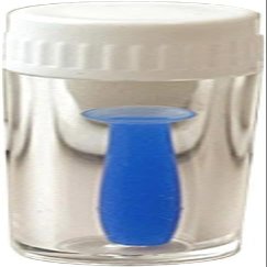 Blue Soft Silicone Contact Lens Insertion Tool, Contact Lens Care Accessories, Contact Lenses Suction Holder, Easy Plunger Remover Soft and Hard Lenses Multifunction Portable Tool, Hard Lenses Tool