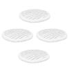 Steamer Mop Pad Replacement Microfiber Washable Powerful Cleaning Performance Durable Long Lasting Use for Shark S7001 S7000AMZ S7000 S7001TGT S7201 S7005 S7020 Series 4 Pack (Gray Stripe) view 2