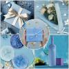 60 Sheets Blue Gray Tissue Paper Bulk, PLULON Gift Wrapping Tissue Paper for Packaging 14 x 20 Inch Art Crafts for Gift Bags Decorative Floral Wedding Birthday Party Decor view 4