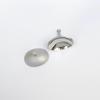 2-Pack Reusable Stainless Steel Ocular Shields for Laser Procedures (29mm x 21mm, Silver) view 1