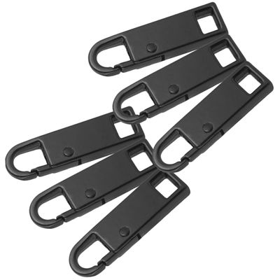 Homoyoyo 6pcs Detachable Zipper Pull Tabs for Clothing Jackets and Bags Universal Zipper Pullers for Easy Replacement and Repair for Travel and DIY
