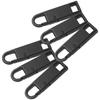 Homoyoyo 6pcs Detachable Zipper Pull Tabs for Clothing Jackets and Bags Universal Zipper Pullers for Easy Replacement and Repair for Travel and DIY view 1