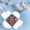 15PCS Small Gift Boxes, Silver Gift Box with Grey Ribbon Wedding Favor Boxes Fancy Gift Boxes with Lids for Anniverary,Birthday,Party,Homemade Chocolate Cookie, 4.7x4.7x3.5 inch(L,Silver) view 4