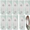 10Pairs Luxury Individually Wrapped self-Adhesive Travel Disposable Shoe Inserts; Anti Displacement Breathable Shoe Liners;Odor Eliminator Inserts for Travel,Hiking,Running,Daily Use (43: 26.5cm) view 1