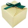 15PCS Small Gift Boxes, Gold Gift Box with Jasper Ribbon Wedding Favor Boxes Fancy Gift Boxes with Lids for Anniverary,Birthday,Party,Homemade Chocolate Cookie, 4.7x4.7x3.5 inch(L,Gold) view 1