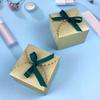 15PCS Small Gift Boxes, Gold Gift Box with Jasper Ribbon Wedding Favor Boxes Fancy Gift Boxes with Lids for Anniverary,Birthday,Party,Homemade Chocolate Cookie, 4.7x4.7x3.5 inch(L,Gold) view 4