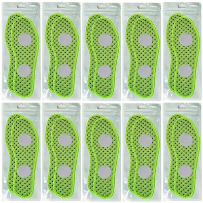 10Pairs Luxury Individually Wrapped Sweat Absorption self-Adhesive Travel Shoe Inserts; Anti Displacement Running Shoe Liners;Odor Eliminator Shoe Inserts for Travel,Hiking,Daily Use (41: 25.5cm)