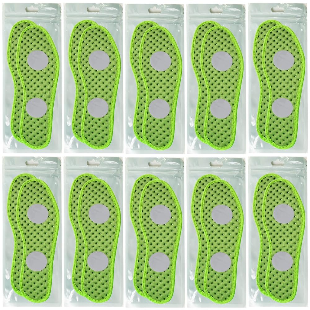 10Pairs Luxury Individually Wrapped Sweat Absorption self-Adhesive Travel Shoe Inserts; Anti Displacement Running Shoe Liners;Odor Eliminator Shoe Inserts for Travel,Hiking,Daily Use (41: 25.5cm)