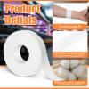 0.6'' x 32.8 feet Athletic Tape for Fingers Toes Hands 2 Rolls Finger Tape Sweat-Proof Sports Cotton Tapes for Rock Climbing Volleyball Tapes Football (White) view 2