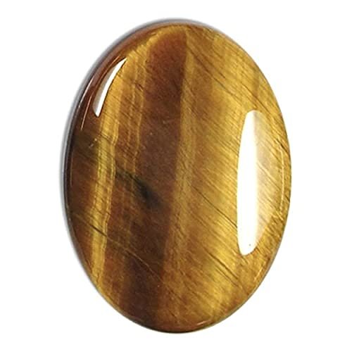 Arwacraft Tiger Eye Ratti 7.00-8.00 Carat Natural Gemstone Tiger Eye Bead Crystal Healing Stone For Jewelry Making, Lab Certified-B0BTWFVRMRNAMZ, zzzz-s, Gemstone