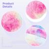 12-Pack Colorful Tie-Dye Plush Sleep Masks For Women & Girls, Pattern Eye Covers, Ideal For Party Favors, Travel, And Rest view 2