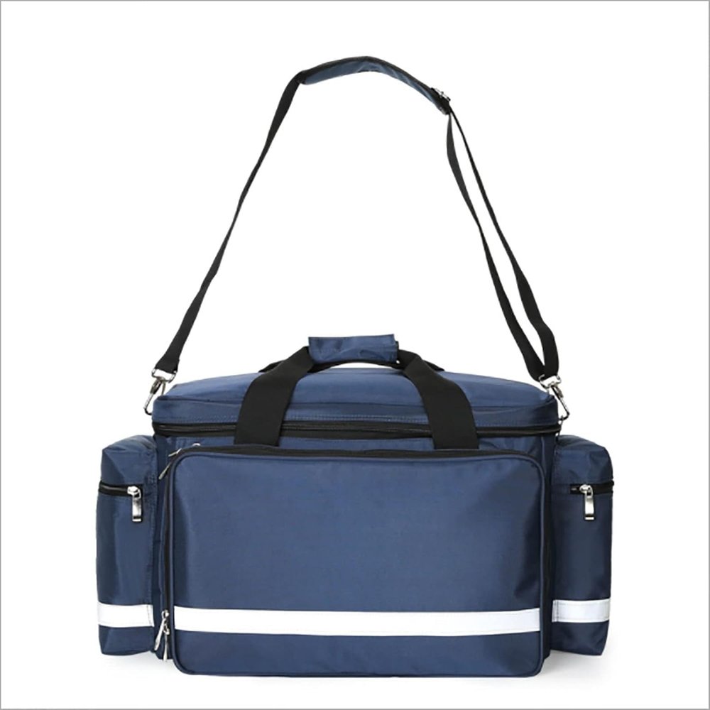 IOCCIOBB Medical Supplies Bag, Family First aid kit Large-Capacity,Nurse Bag with Handle and Shoulder Strap,Multiple Pockets Portable Medical Kits(B,45 * 35 * 25)