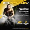 (3 Pack) Hunter Caps for Men Official HunterCaps, Premium Support for Peak Performance, Energy Levels and Lasting Stamina, Made with All-Natural Ingredients, Easy-to-Swallow ME Pills (180 Capsules) view 3