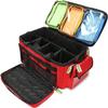 IOCCIOBB Large Capacity Trolley Box Type First Aid Kit, Professional Multi-Functional Trauma Bag, Portable Emergency Survival(Blue) view 4