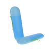 FONDOTIN 2pcs Plastic Toothbrush Tube Travel Case for Brush and Paste Portable Storage view 1