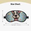 Fun Dogs Sleep Mask for Men Women Blackout Eye Masks for Sleep, Relaxing Zero Pressure Night Blindfold Soft Breathable Eye Cover for Travel, Night Work, Nap, Office view 4
