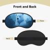 Blue Bear Sleep Mask for Men Women Blackout Eye Masks for Sleep, Relaxing Zero Pressure Night Blindfold Soft Breathable Eye Cover for Travel, Night Work, Nap, Office view 2