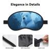 Blue Bear Sleep Mask for Men Women Blackout Eye Masks for Sleep, Relaxing Zero Pressure Night Blindfold Soft Breathable Eye Cover for Travel, Night Work, Nap, Office view 3
