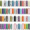 50PCS Heart Shaped Stones, 0.8 Inch Natural Heart Love Worry Stones, Bulk Chakra Healing Crystal Set for Balancing Reiki Healing Meditation Massage Energy Yoga and Home Decoration view 1