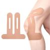 10 Pcs Kinesiology Tape for Knees,PreCut Knee Support Stability Sports Tapes,Water-proof and Elastic Muscles Joints Breathable Tapes,Athletic Bandages Supplies (Yellow) view 3