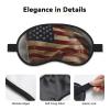 American Flag Sleep Mask for Men Women Blackout Eye Masks for Sleep, Relaxing Zero Pressure Night Blindfold Soft Breathable Eye Cover for Travel, Night Work, Nap, Office view 3