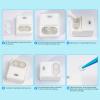 Contact Lens Cleaner Machine for RGP only Ortho-K Lens Cleaning Machine, Automatic Dual Chamber Washer for RGP and Orthokeratology Lenses, White view 4