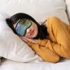 Aitutaki Lagoon, Cook Islands Sleep Mask for Men Women Blackout Eye Masks for Sleep, Relaxing Zero Pressure Night Blindfold Soft Breathable Eye Cover for Travel, Night Work, Nap, Office view 3