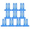 10 Pcs Kinesiology Tape for Knees,PreCut Knee Support Stability Sports Tapes,Water-proof and Elastic Muscles Joints Breathable Tapes,Athletic Bandages Supplies (Blue) view 2