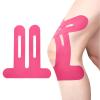 10 Pcs Kinesiology Tape for Knees,PreCut Knee Support Stability Sports Tapes,Water-proof and Elastic Muscles Joints Breathable Tapes,Athletic Bandages Supplies (One Size) view 3