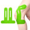 10 Pcs Kinesiology Tape for Knees,PreCut Knee Support Stability Sports Tapes,Water-proof and Elastic Muscles Joints Breathable Tapes,Athletic Bandages Supplies (Green) view 3