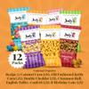 Jodys Gourmet Popcorn 6-Pack Variety R53 Caramel Corn x2 (7 oz), Kettle Corn x2 (2 oz), Double Cheddar x2 (2.2 oz) Sweet & Savory Snack Mix Small-Batch Popcorn Perfection view 2