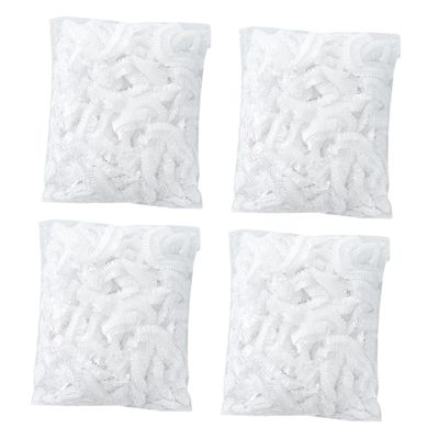 Cabilock 400PCS Disposable Food Covers Elastic Bowl Storage Covers for Food Preservation for Leftovers Picnics and Barbecues Compact and Convenient Plastic Wrap