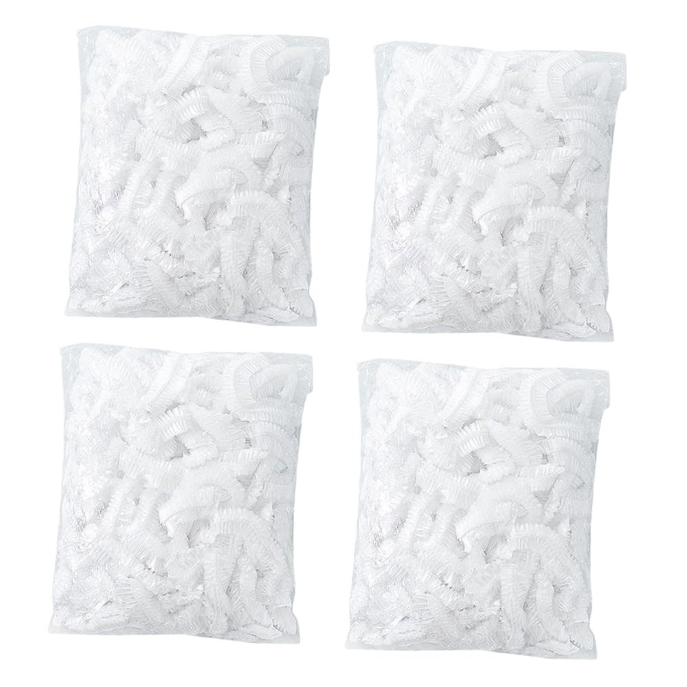 Cabilock 400PCS Disposable Food Covers Elastic Bowl Storage Covers for Food Preservation for Leftovers Picnics and Barbecues Compact and Convenient Plastic Wrap