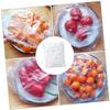 Cabilock 400PCS Disposable Food Covers Elastic Bowl Storage Covers for Food Preservation for Leftovers Picnics and Barbecues Compact and Convenient Plastic Wrap view 3