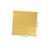 Unomor 200pcs Foil Wrapping Paper Gold Tissue Paper for Edible Leaf Foil Aluminum for Candy Treats view 2