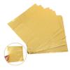 Unomor 200pcs Foil Wrapping Paper Gold Tissue Paper for Edible Leaf Foil Aluminum for Candy Treats view 4