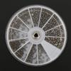 600pcs Cross Screw Kit Stainless Steel Eyeglass Repair Set in Round Box with Multiple Sizes for Glasses Maintenance view 4