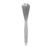 ANGGREK Stainless Steel Pan Cleaner, Stainless Steel Brush Efficient Hanging Hole Multi Purpose Ergonomic Rustproof for Kitchen (Silver) view 3