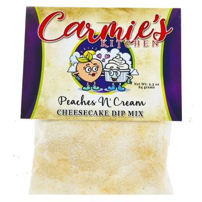 Carmie's Kitchen Cheesecake Dip Mix (Peaches N' Cream)