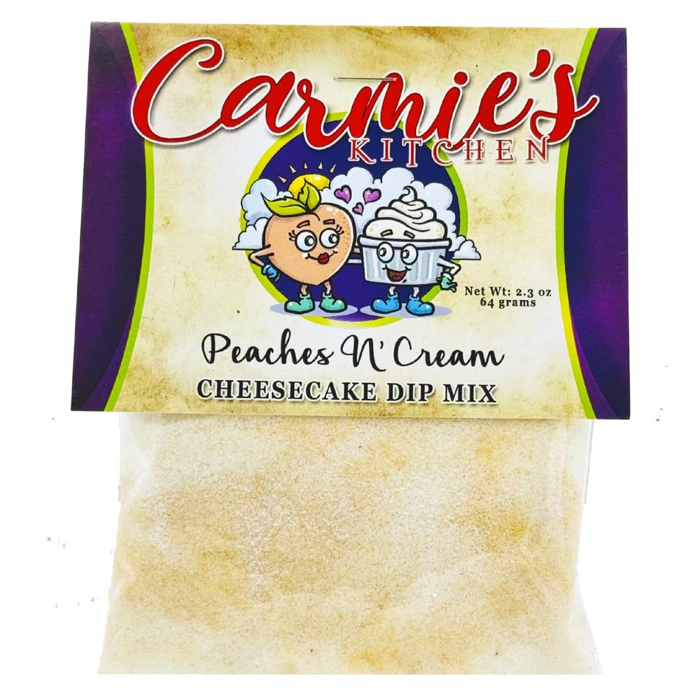 Carmie's Kitchen Cheesecake Dip Mix (Peaches N' Cream)