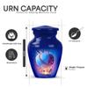 Yatskia Baseball Cremation Little Funeral Urns for Human Ashes Adult Brother and Father, Small Cremation Urn for Ashes Adult, (Classic Pack of 4, 3 Inch) view 2