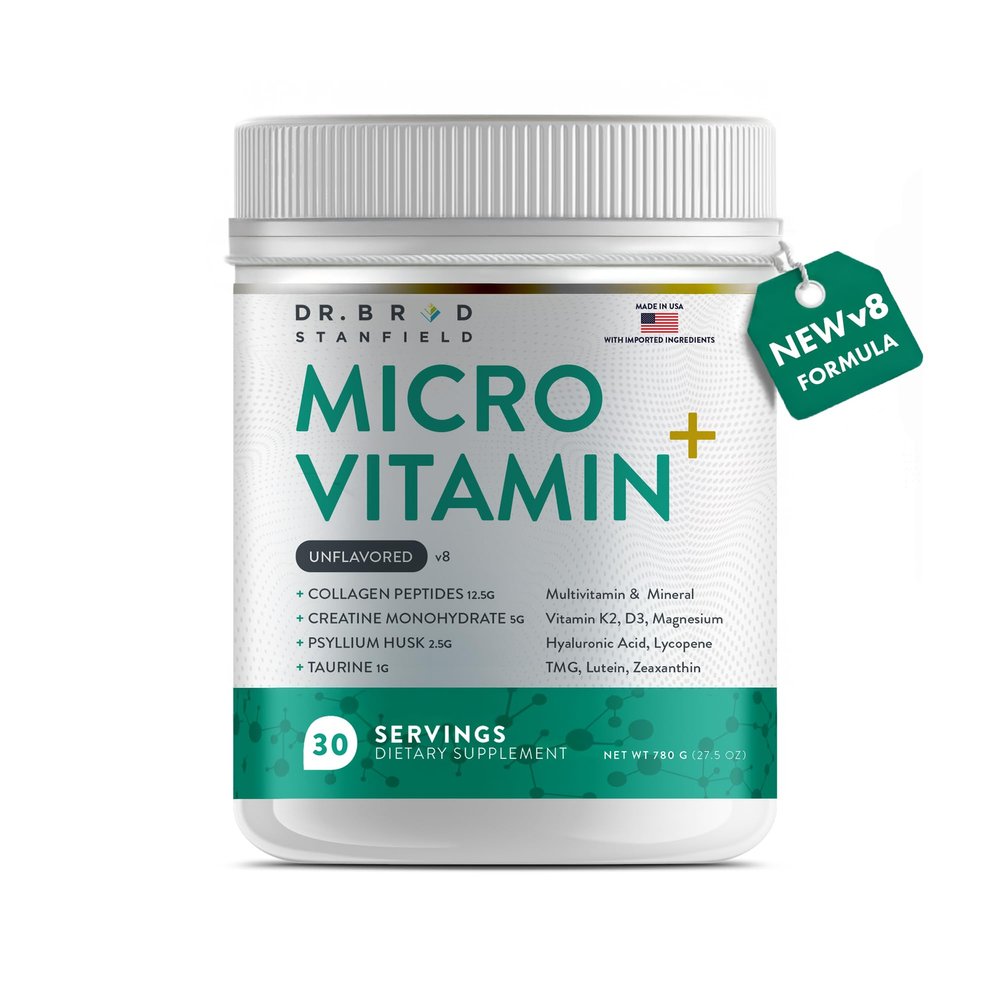 Dr Brad Stanfield Methylated Multivitamin, Creatine, Collagen (Unflavored)