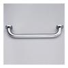 TXGJWRA Handrails,Safety Armrests,Grab Bar Curved Stainless Steel Grab Rails, Bathroom Shower Chrome Elderly Toiletslip Support Handle with Soap Basket Suit/S, view 1