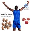 African Delights Fresh Kola Nuts,Whole African Cola Acuminata | Natural Traditional Food | Garcinia Kola| Enjoy Chewed or Brewed as Herbal Tea | 16oz Pack view 3