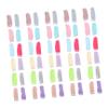 100pcs Breathable Finger Protectors Convenient Cotton Finger Covers for Work Gardening and Crafts Style Sweat Absorbing Protective Gear for Your Hands view 1