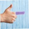 100pcs Breathable Finger Protectors Convenient Cotton Finger Covers for Work Gardening and Crafts Style Sweat Absorbing Protective Gear for Your Hands view 3