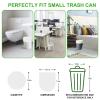 1.6 Gallon Trash Bags Unscented - Small Clear White 105 Count Strong Thick Garbage Bag Bulk Plastic Bags Waste Basket Liners for Bathroom Kitchen Small Trash Can Inwaysin view 2