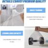 1.6 Gallon Trash Bags Unscented - Small Clear White 105 Count Strong Thick Garbage Bag Bulk Plastic Bags Waste Basket Liners for Bathroom Kitchen Small Trash Can Inwaysin view 4