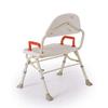 PZHANGZVH Bath Stools,Old Man Bath Chair Aluminum Alloy Folding Widened Bathroom Chair Shower Stool Large Load-Bearing view 2