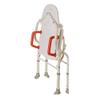 PZHANGZVH Bath Stools,Old Man Bath Chair Aluminum Alloy Folding Widened Bathroom Chair Shower Stool Large Load-Bearing view 4